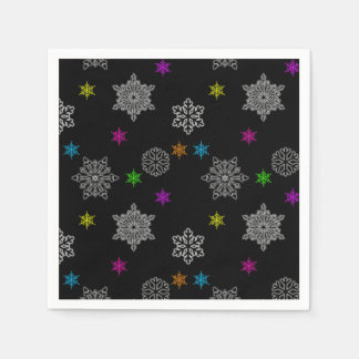 Serviette En Papier Paniers à neige brillants