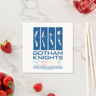 Serviette En Papier Panneaux de visage Gotham Knights