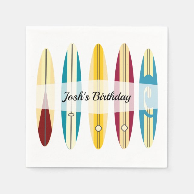 Serviette En Papier Panneaux vintages (Devant)