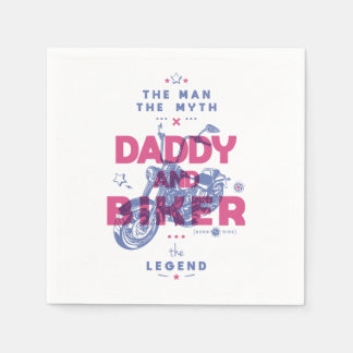 Serviette En Papier Papa et moker l'homme le mythe la légende