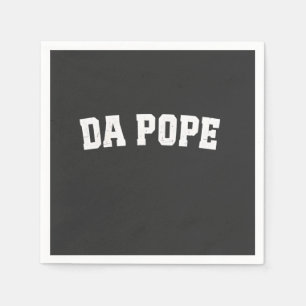 Serviette En Papier Pape Léon XIV Église chrétienne Da Pope Da