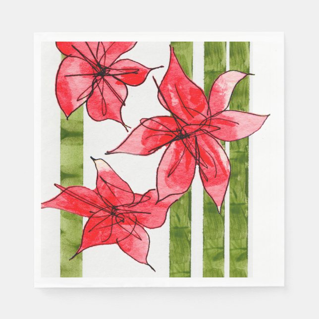 Serviette En Papier Paper Napkin (Devant)