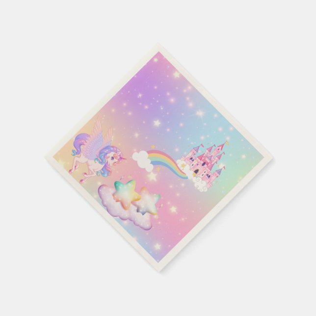 Serviette En Papier Paper Napkin (Coin)