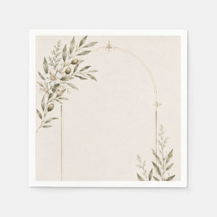 Serviette En Papier Papeterie de mariage romantique au vignoble