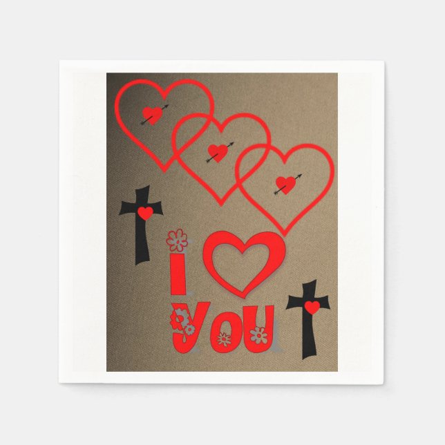 Serviette En Papier Papier (Devant)