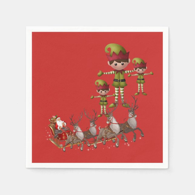 Serviette En Papier Papier (Devant)