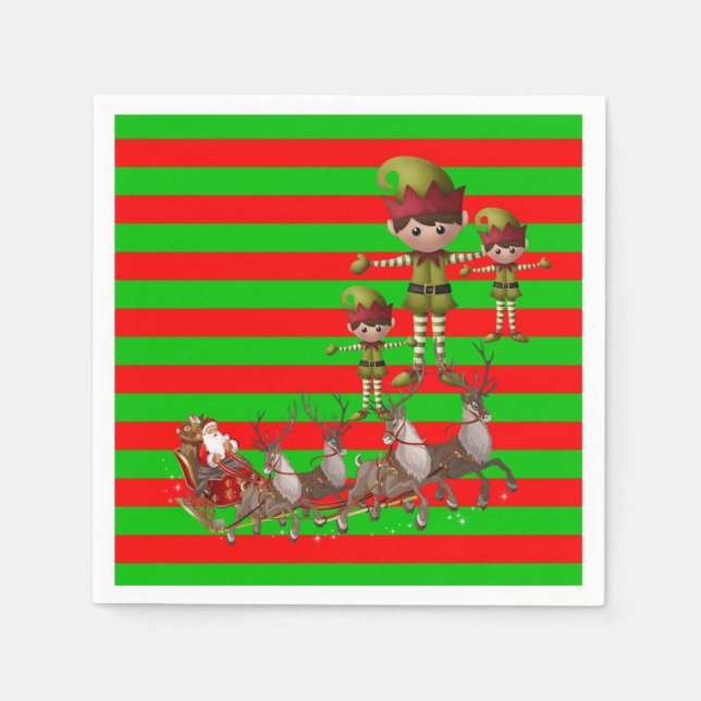 Serviette En Papier Papier (Devant)