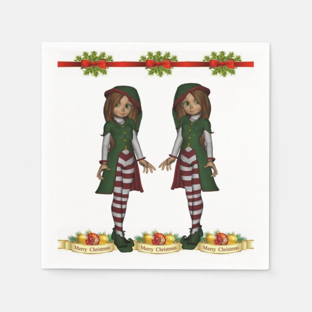 Serviette En Papier Papier (Devant)