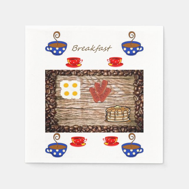 Serviette En Papier Papier (Devant)