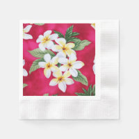 Papier à fleurs Napkin
