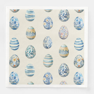 Serviette En Papier Papier à oeufs de Pâques Napkin