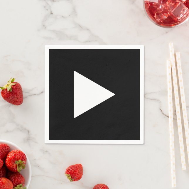 Serviette En Papier Papier Anniversaire (En situation)