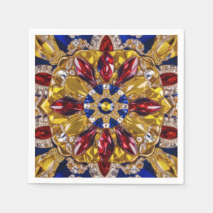 Serviette En Papier Papier avec Colombie Coloris Design