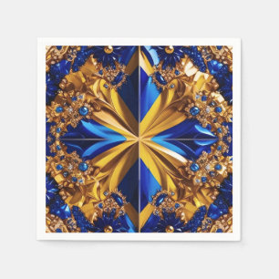 Serviette En Papier Papier avec Suède Couleurs Design