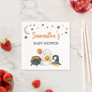 Serviette En Papier Papier Baby shower Halloween Napkin