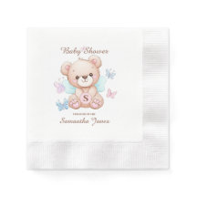 Papier Baby shower personnalisé Napkin