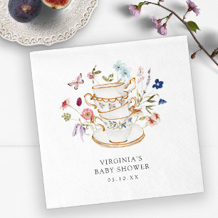 Serviette En Papier Papier Baby shower Tea Party Napkin