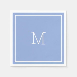 Serviette En Papier Papier bleu Dusty Napkin