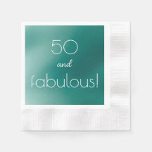 Papier brossé personnalisable Emerald Napkin
