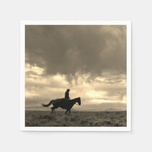 Serviette En Papier Papier cowboy occidental Napkin
