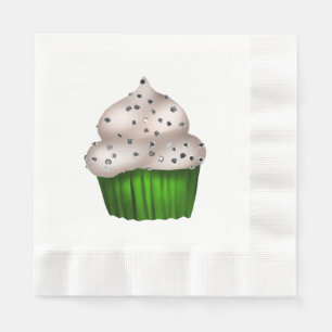 Serviette En Papier Papier Cupcake d'automne Napkin.