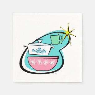 Serviette En Papier Papier de conception de produits de cuisine atomiq