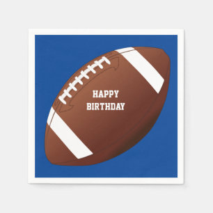 Serviette En Papier Papier de football