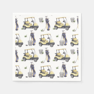 Serviette En Papier Papier de golf