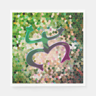 Serviette En Papier Papier de grenouille Taino Coqui