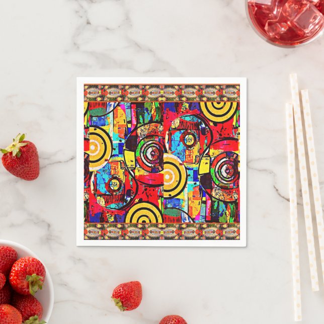 Serviette En Papier Papier de luxe et serviettes de table (En situation)