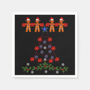 Serviette En Papier Papier de Noël