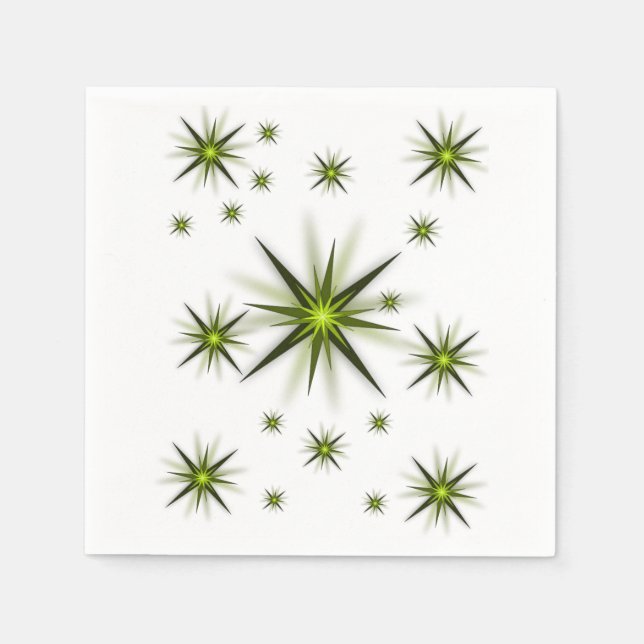 Serviette En Papier Papier de Noël (Devant)