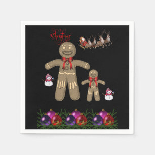 Serviette En Papier Papier de Noël