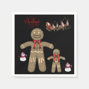 Serviette En Papier Papier de Noël