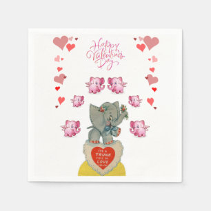 Serviette En Papier Papier de Saint Valentin serviettes