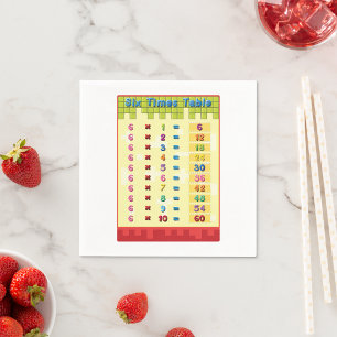 Serviette En Papier Papier de table six fois