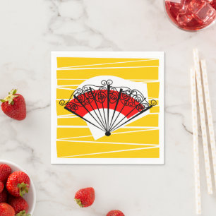 Serviette En Papier Papier du ventilateur espagnol