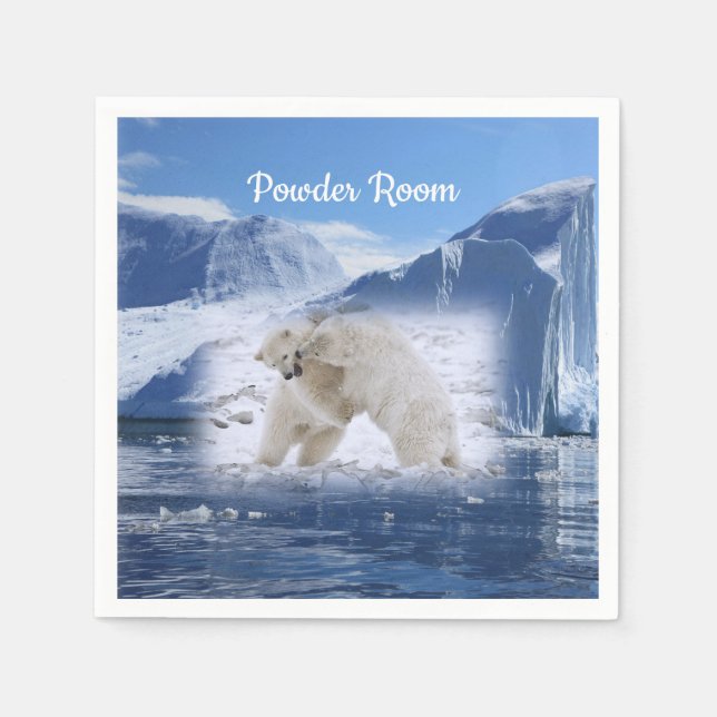 Serviette En Papier Papier en poudre (Devant)