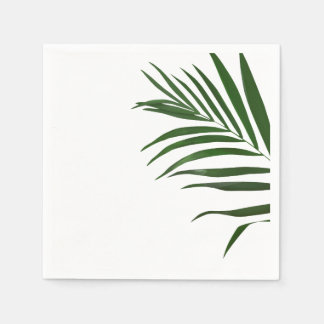 Serviette En Papier Papier feuille fern Napkin