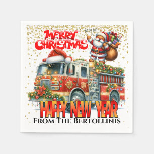 Serviette En Papier Papier FIREFIGHER Napkin