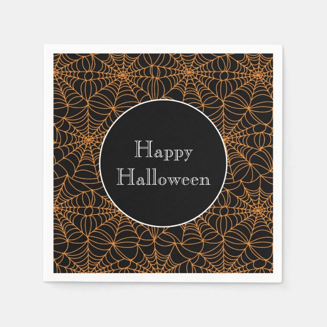 Serviette En Papier Papier Halloween (Devant)