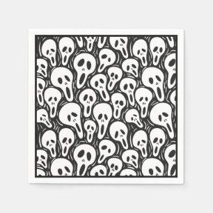 Serviette En Papier Papier Halloween Napkin