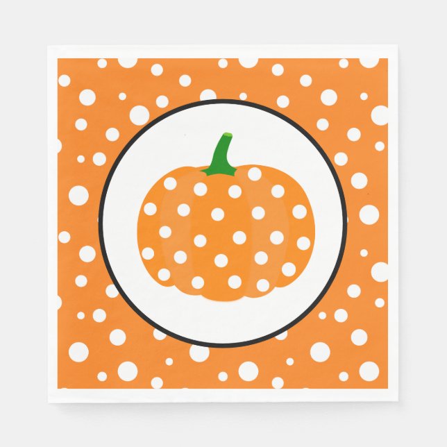 Serviette En Papier Papier Halloween Napkin (Devant)