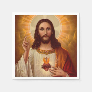 Serviette En Papier Papier Jésus Christ