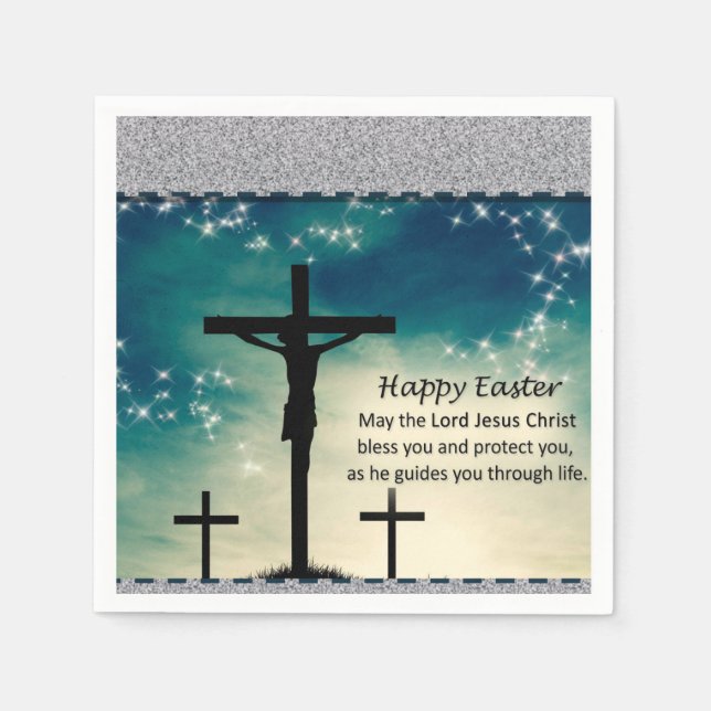 Serviette En Papier Papier Jésus Christ (Devant)