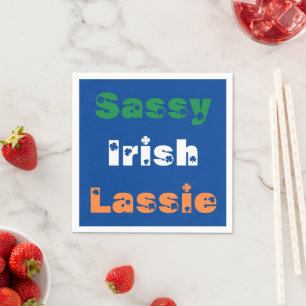 Serviette En Papier Papier Lassie irlandais Sassy Napkin