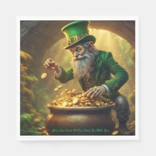 Serviette En Papier Papier Leprechaun