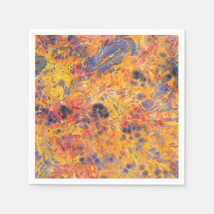 Serviette En Papier papier marbré Cocktail standard