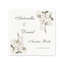 Papier Mariage Boho Napkin