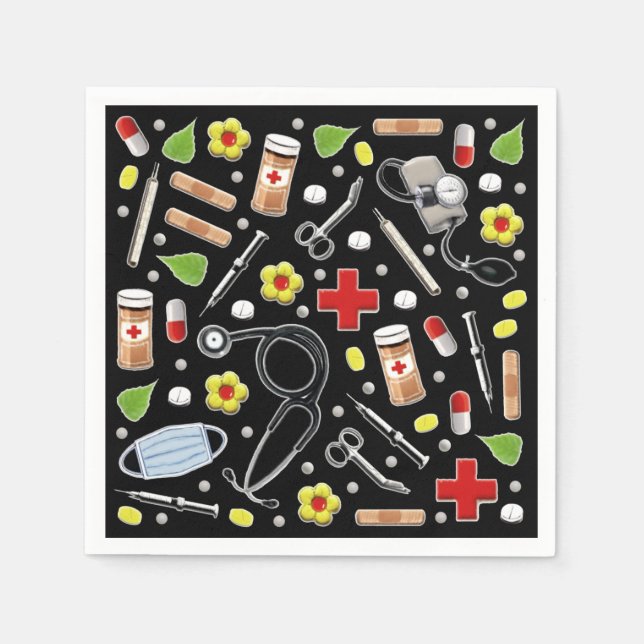 Serviette En Papier Papier Médicale (Devant)